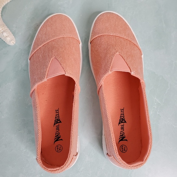 NEW Nature Breeze Blush Slip On Sneakers - Picture 5 of 5